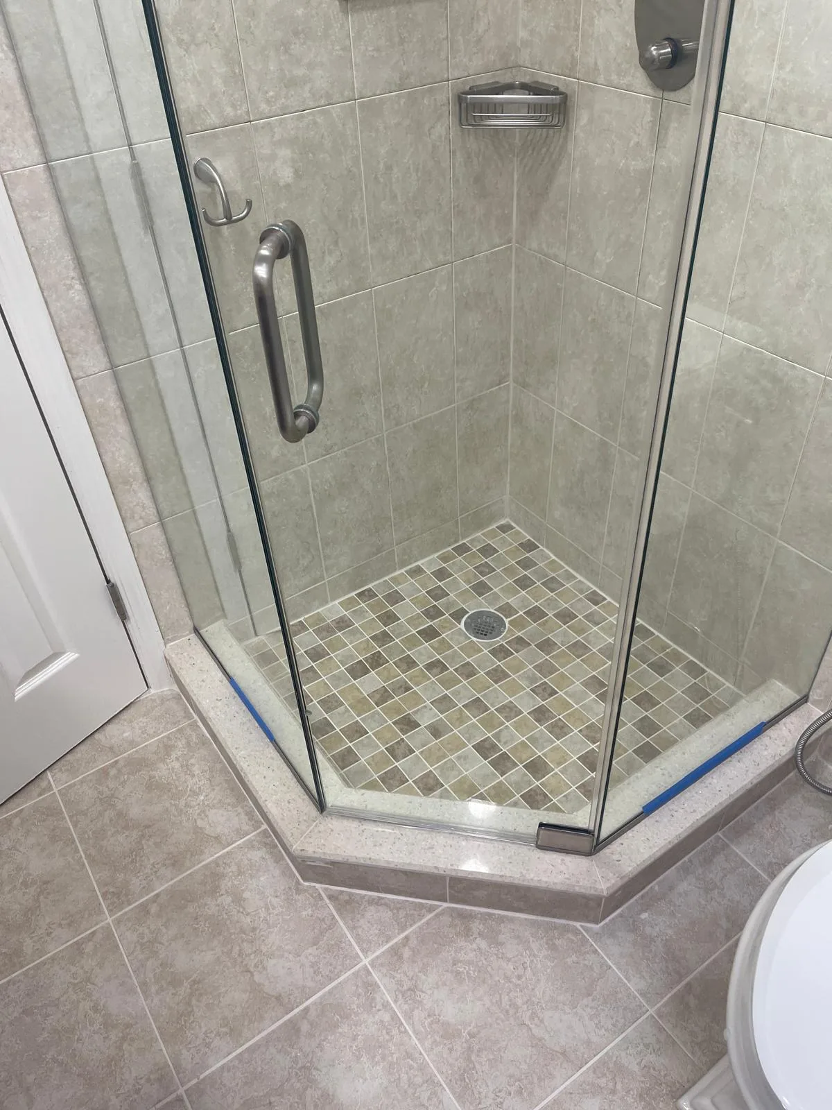 Tiling work